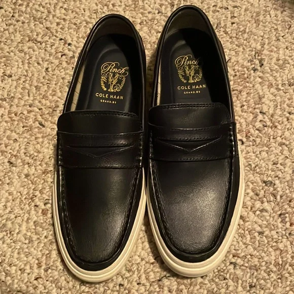 Cole Haan Mens Pinch Weekender Maine Classic (Navy Handstain) Penny Men main image 4